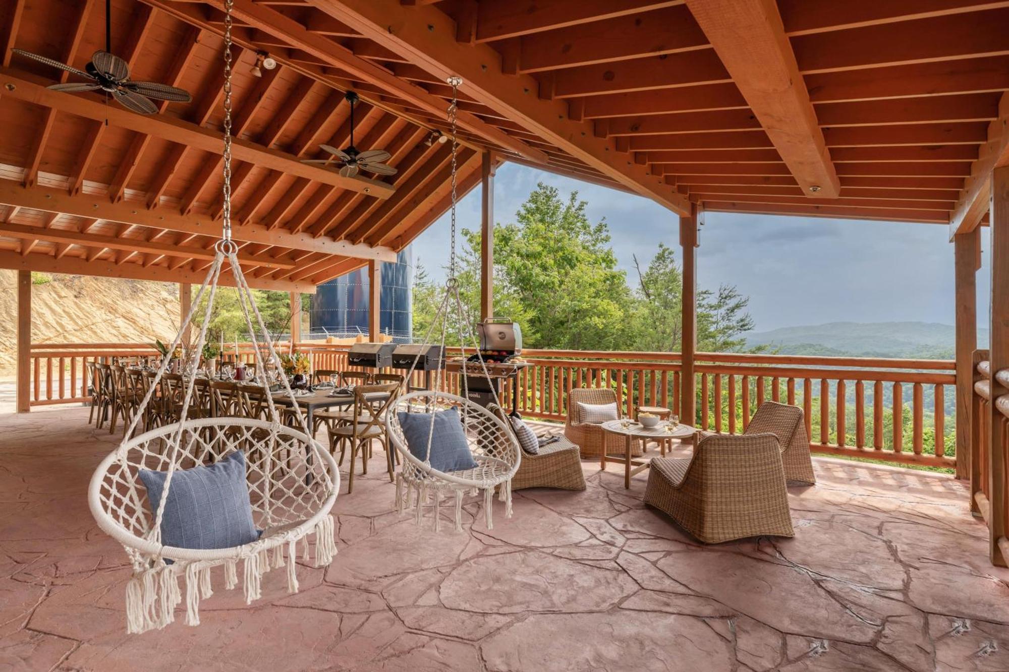 Sugarland By Avantstay Sleeps 28 Home Theatre Two Hot Tubs Indoor Pool Incredible Views Пиджен-Фордж Экстерьер фото